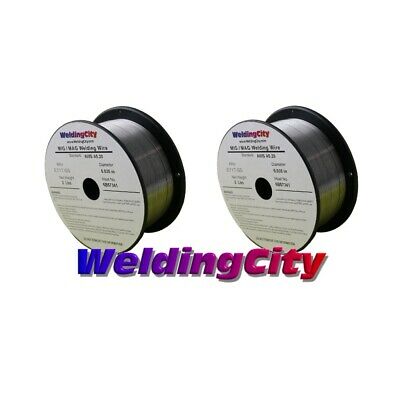 Weldingcity 2 Rolls Gasless Flux-core Mig Welding Wire E71t-gs .035" 0.9mm 2-lb