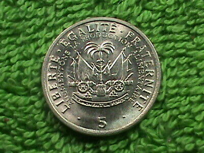Haiti   5 Centimes   1975   Unc   :)